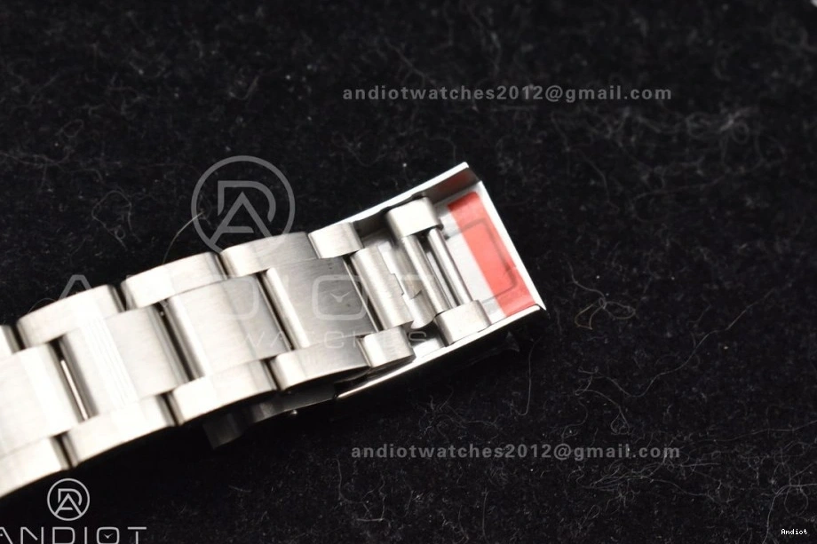 White Daytona A7750 ADGF Dial Best SS Bracelet Black on Edition SS 0311